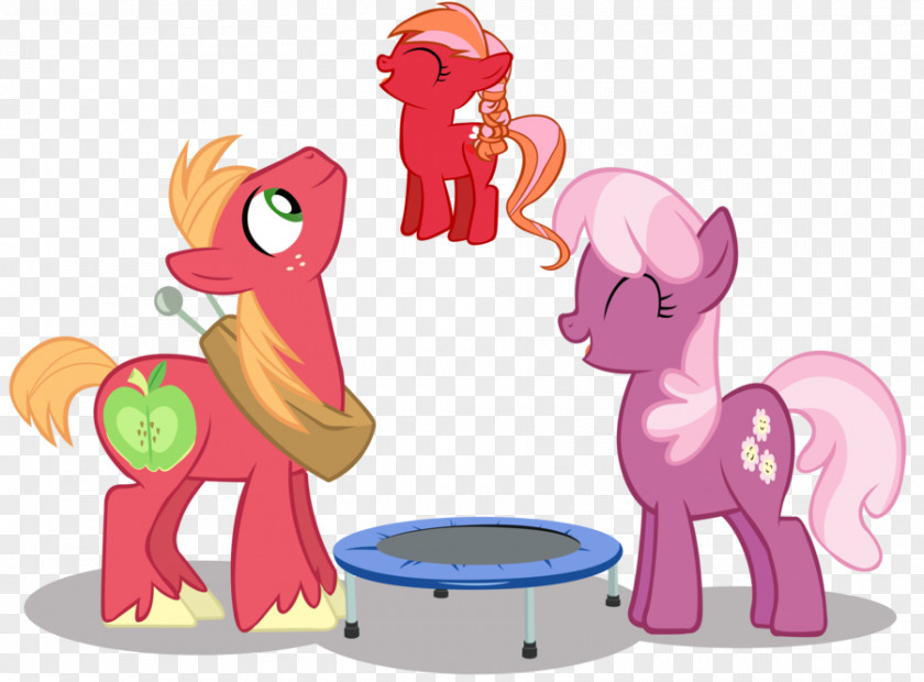 Willow Tree Vector Pony Family Clip Art PNG
