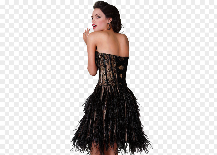 Carol Little Black Dress Fashion Gown PNG