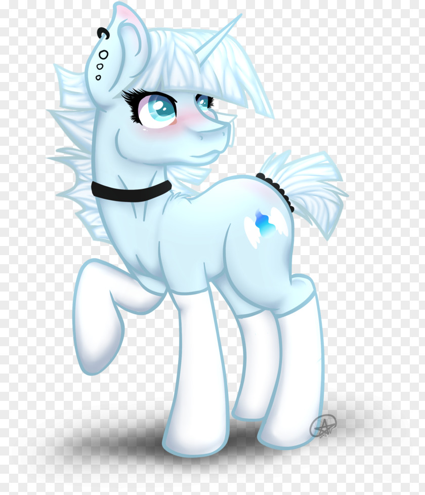 Icy Cat Horse Mammal Drawing Animal PNG