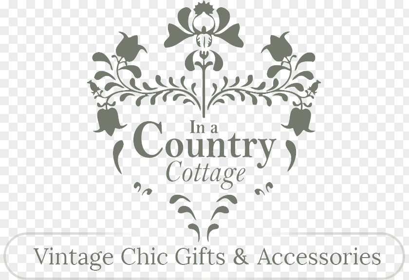Shabby Chic Cottage In A Country Logo Elevator PNG