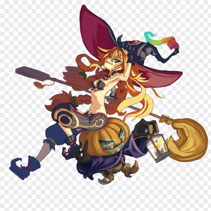 Witch Hair The And Hundred Knight 2 Video Game Fan Art PNG