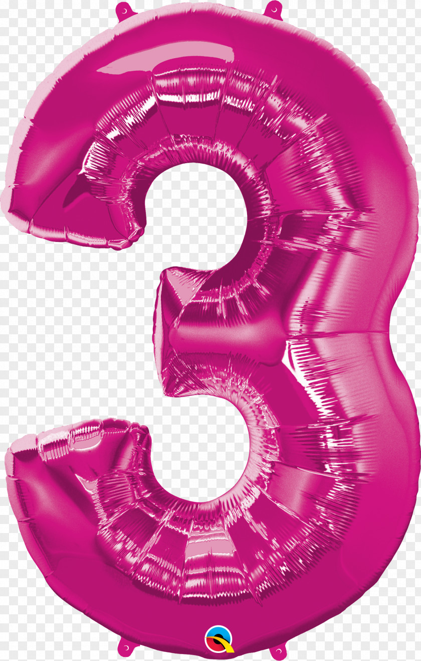 Balloon Number Gas Birthday Party Flower Bouquet PNG