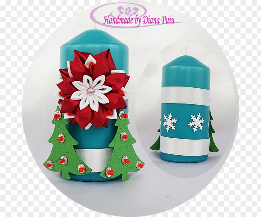 Christmas Ornament Candle Dinner Cup PNG