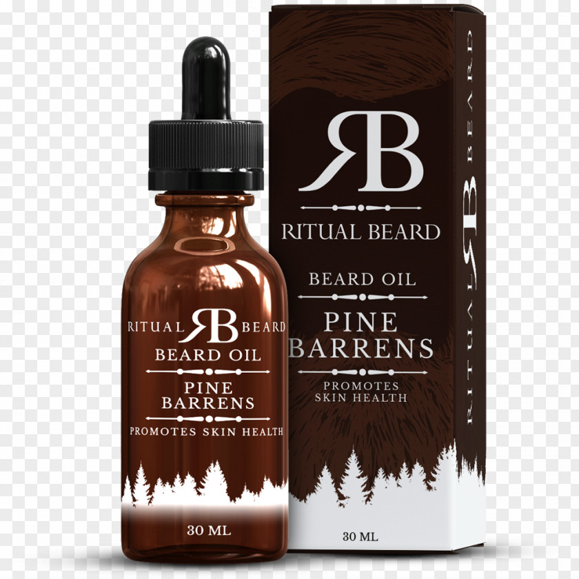 Beard Oil Hair Conditioner PNG