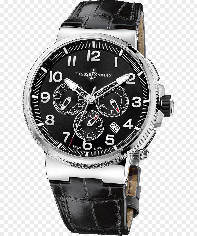 Belt Winding Ring Ulysse Nardin Marine Chronometer Watch Chronograph PNG