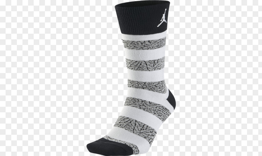 Black And White Stripe Tracksuit Sock Jumpman Shoe Nike PNG