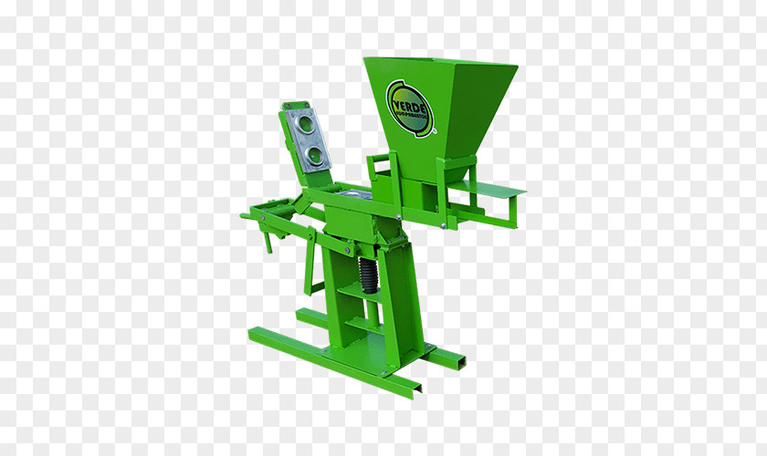 Brick Machine Hydraulic Press Compressed Earth Block Factory PNG