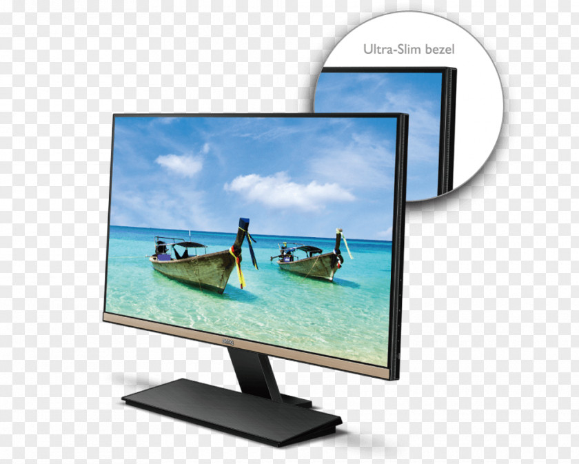 Eye Care LED-backlit LCD Computer Monitors Television Multimedia 1080p PNG