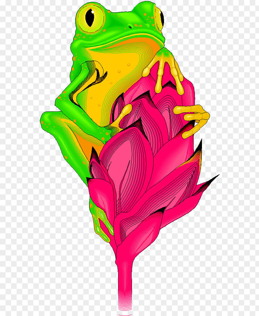 Frog Tree True Clip Art PNG