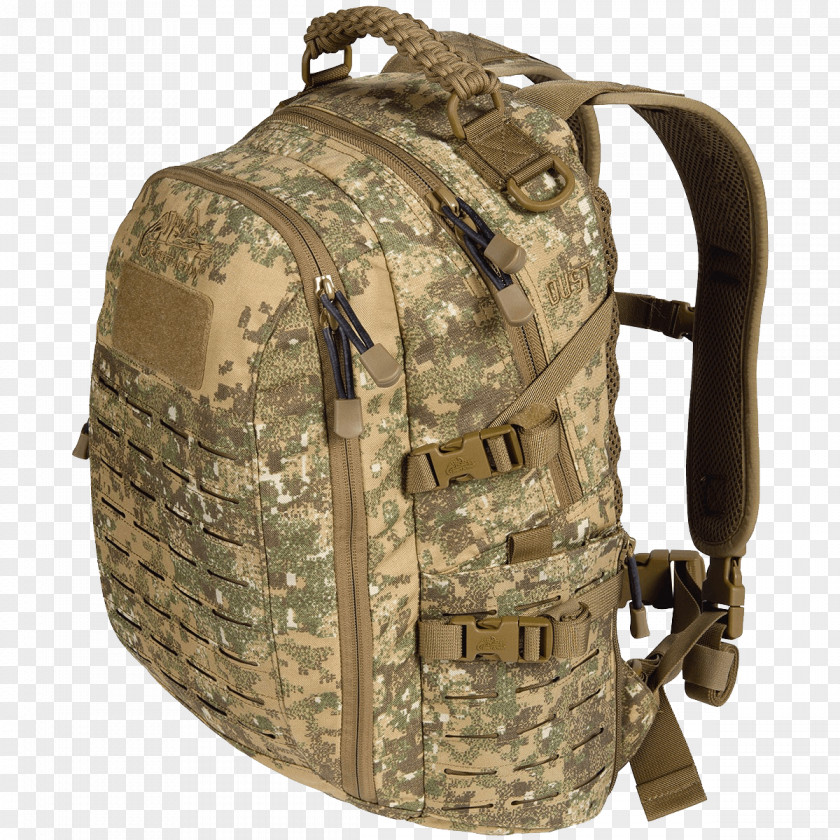 Military Backpack Image Hydration Pack Bag MOLLE Eastpak PNG