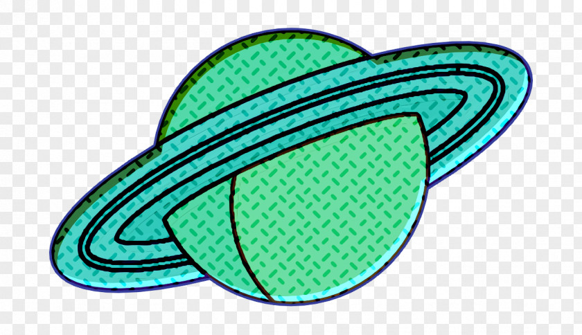 Saturn Icon Space Elements PNG