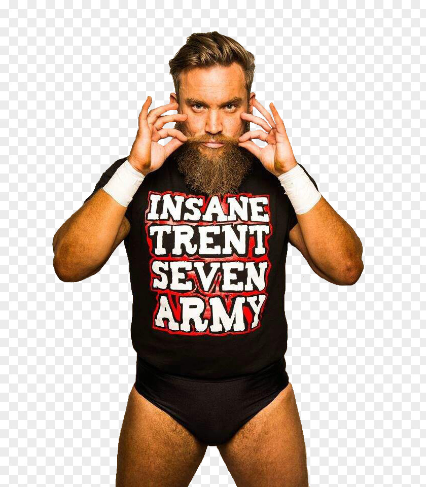 T-shirt Trent Seven British Strong Style Professional Wrestling Progress PNG