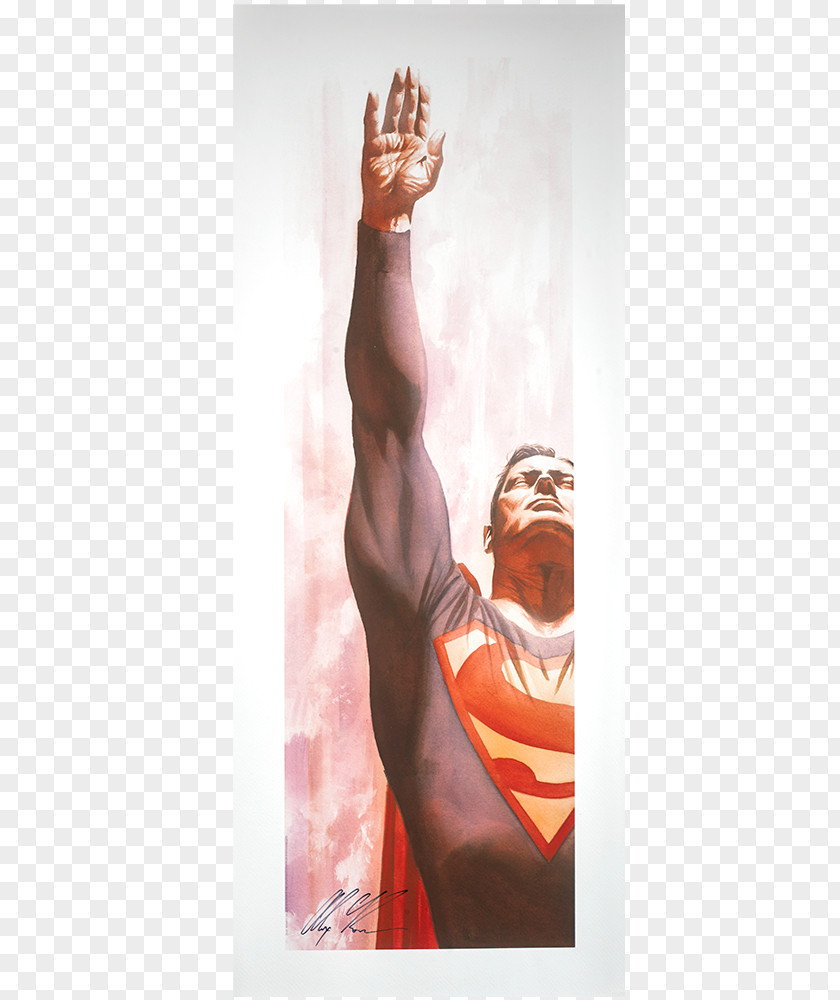 Alex Ross Superman Captain America Marvel Comics Comic Book PNG