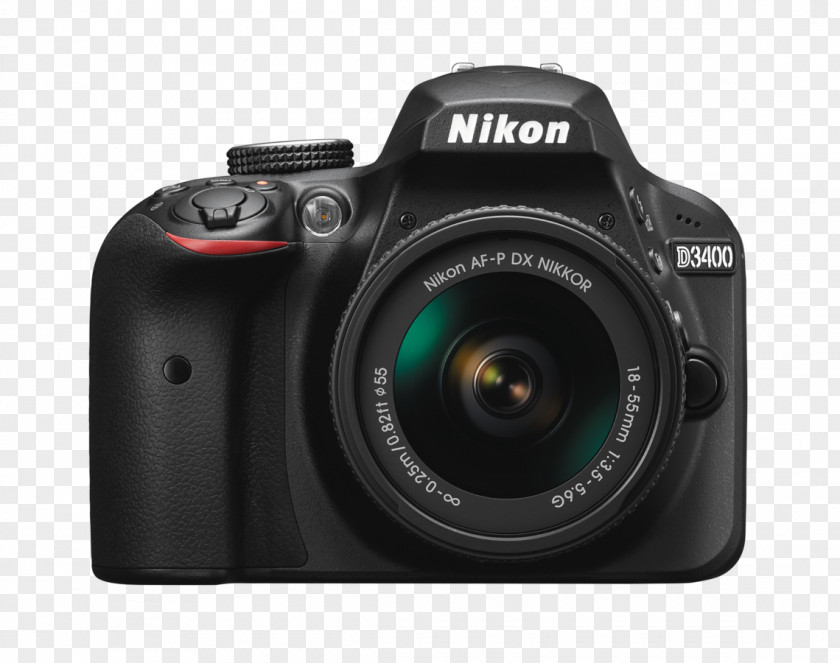 Camera Lens Nikon D3400 AF-S DX Zoom-Nikkor 18-55mm F/3.5-5.6G Digital SLR Canon EF-S 18–55mm Autofocus PNG