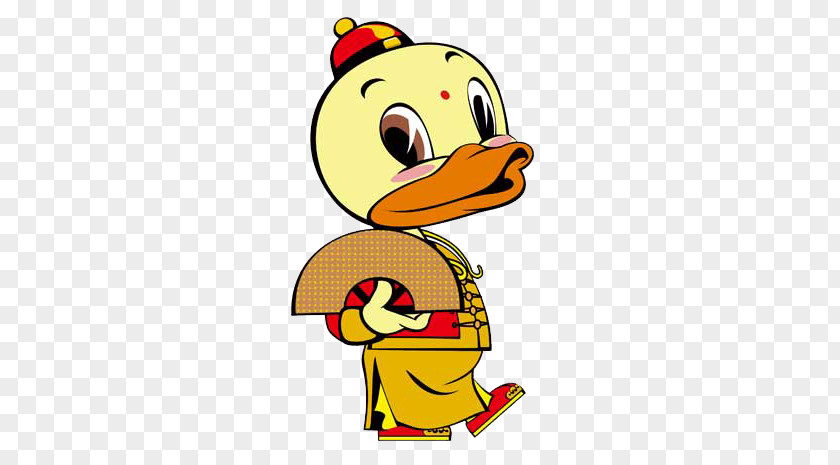 Cartoon Duck Dandy Cygnini PNG