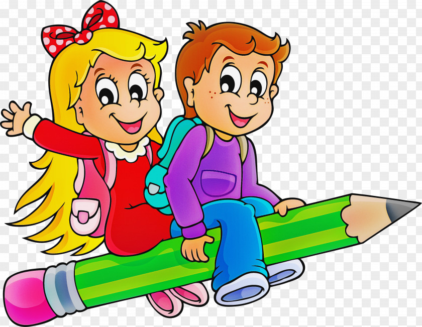 Cartoon Fun Sharing Child PNG