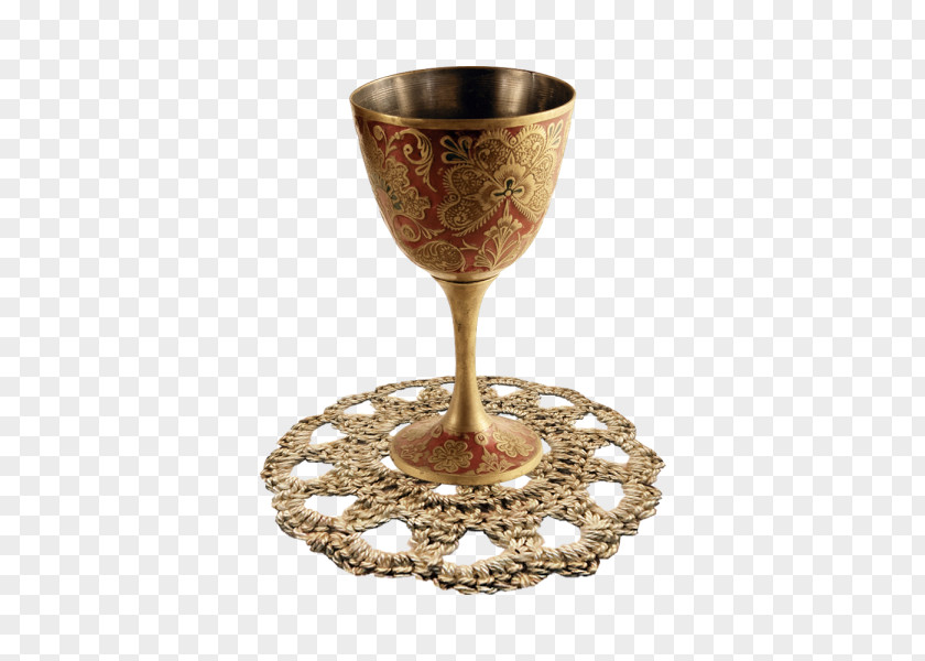 Fine Glass Wine Cup PNG