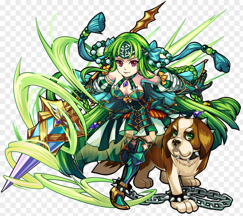 Monster Strike Cuchulain Demigod Hero Game PNG