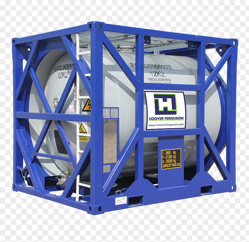 Tank Container Steel Liquid Hoover Ferguson Group, Inc. Dangerous Goods PNG