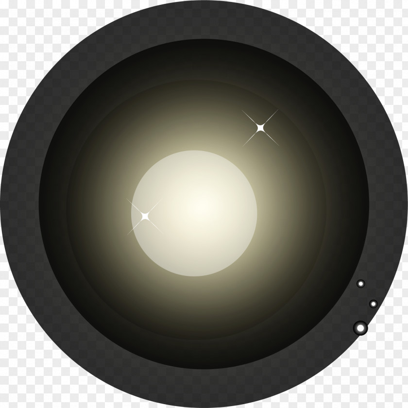 Yellow Moon Dream Light Sphere PNG