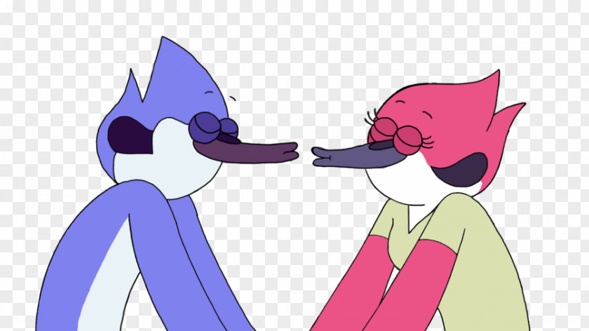 Youtube Mordecai Bad Kiss YouTube DeviantArt PNG