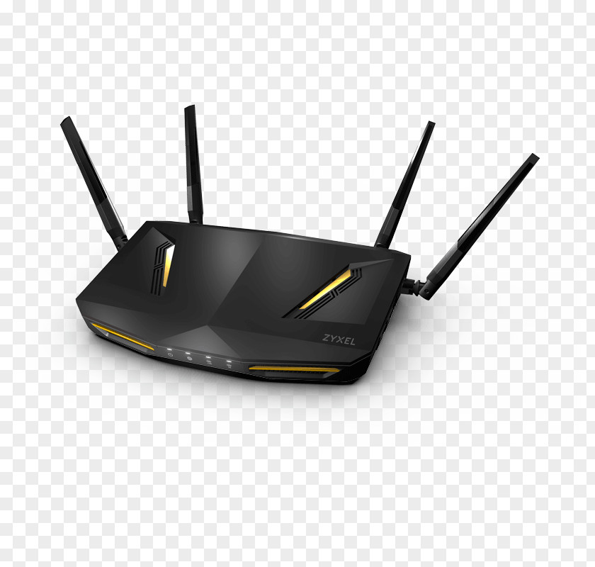 Access Point ZyXEL ARMOR Z2 NBG6817 Dual-band (2.4 GHz / 5 GHz) Gigabit Ethernet Black Wireless Router Armor Wireless-AC2600 Dual Band PNG