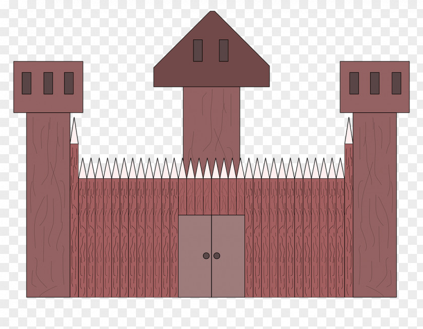 Castle Fortification Stronghold Clip Art PNG