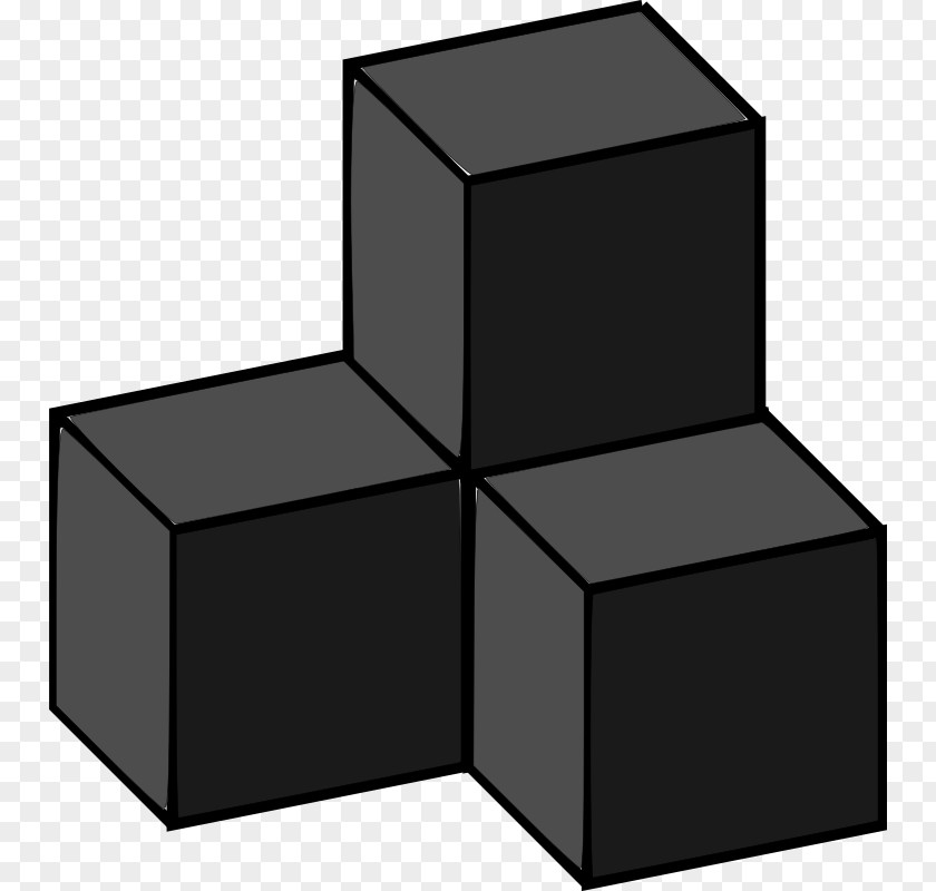 Cube Tetris Three-dimensional Space Drawing Clip Art PNG