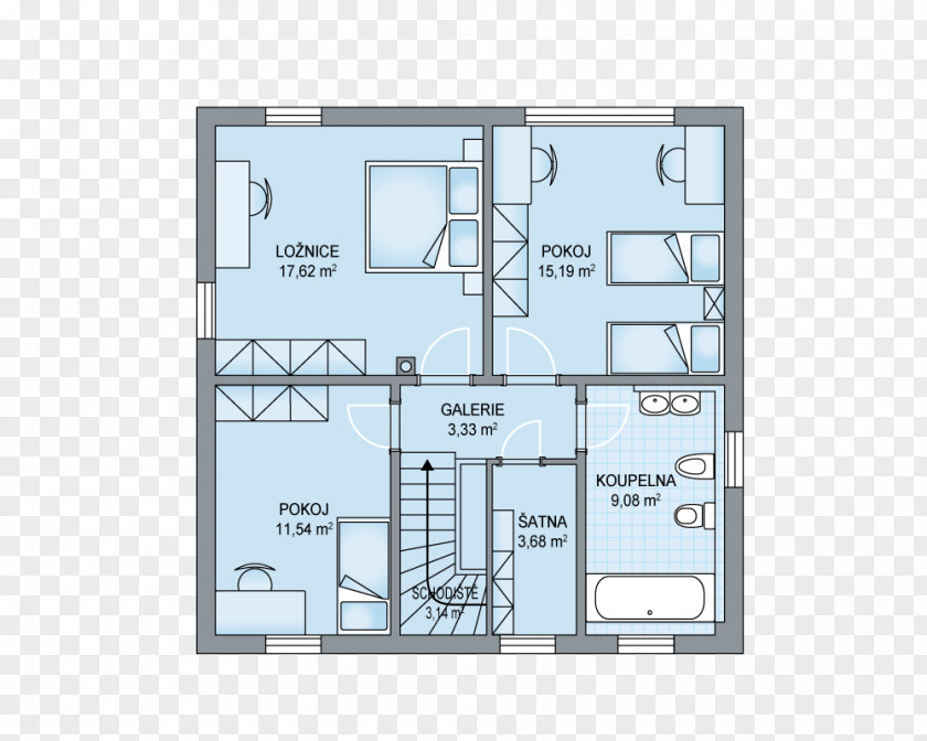 House Floor Plan Single-family Detached Home CANABA Inc. PNG