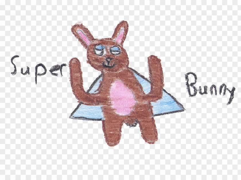 Rabbit House Stuffed Animals & Cuddly Toys Plush Pink M PNG