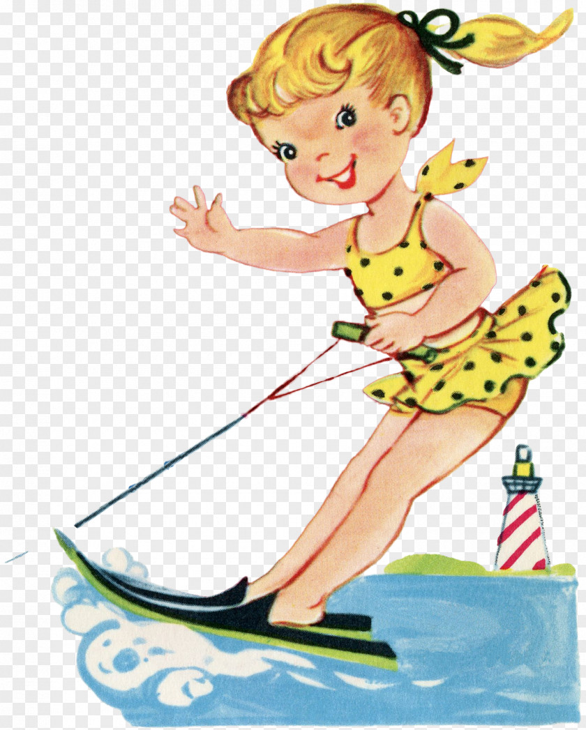 WATERSKI Recreation Happiness Shoe Clip Art PNG