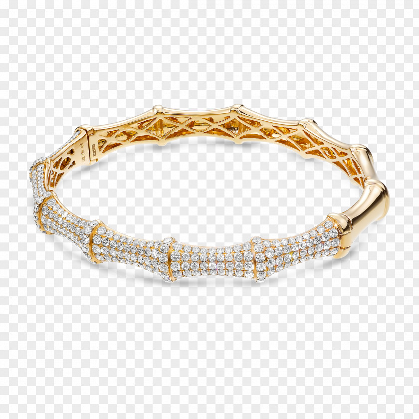 Bracelet Jewellery Bangle Gold Cubic Zirconia PNG