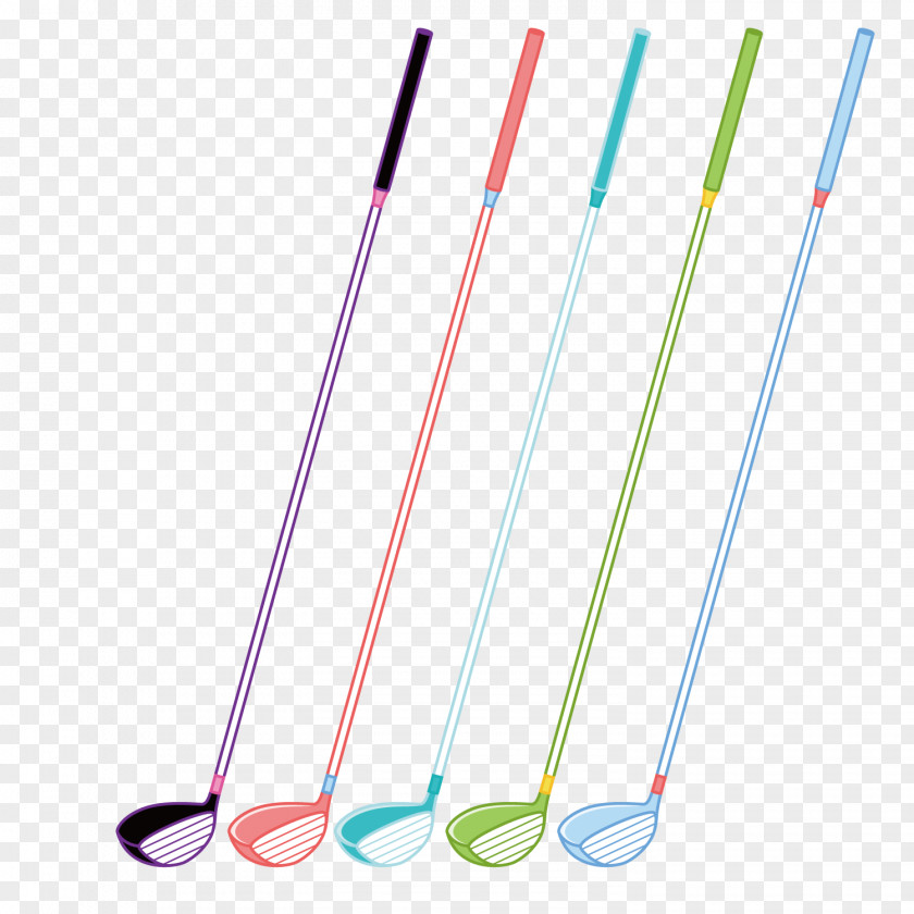 Color Golf Bar Club Course Icon PNG