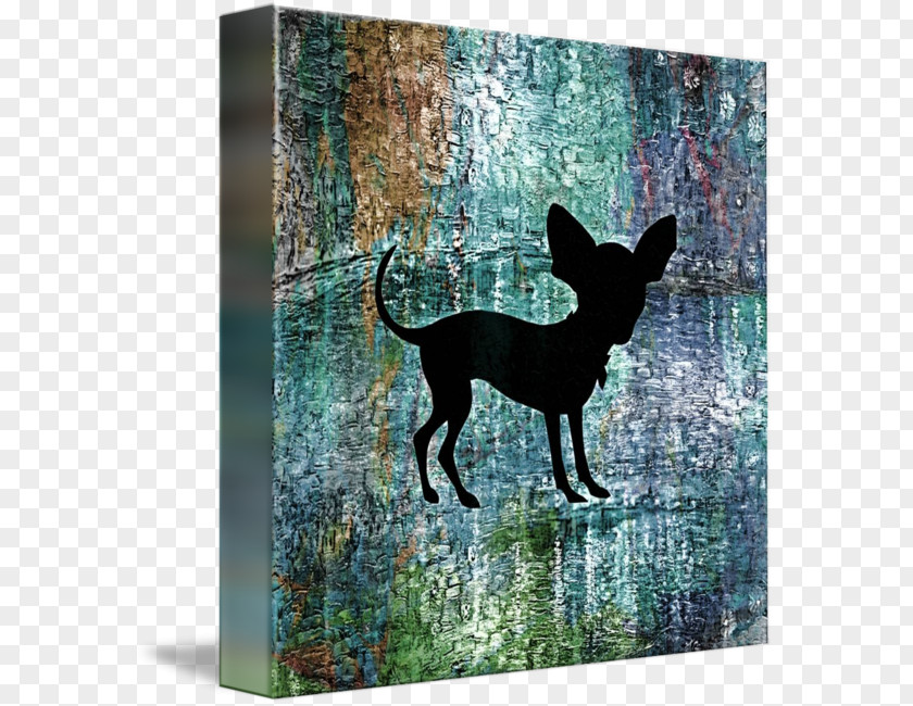 Dana 44 Dog Breed Chihuahua Gallery Wrap Canvas Art PNG