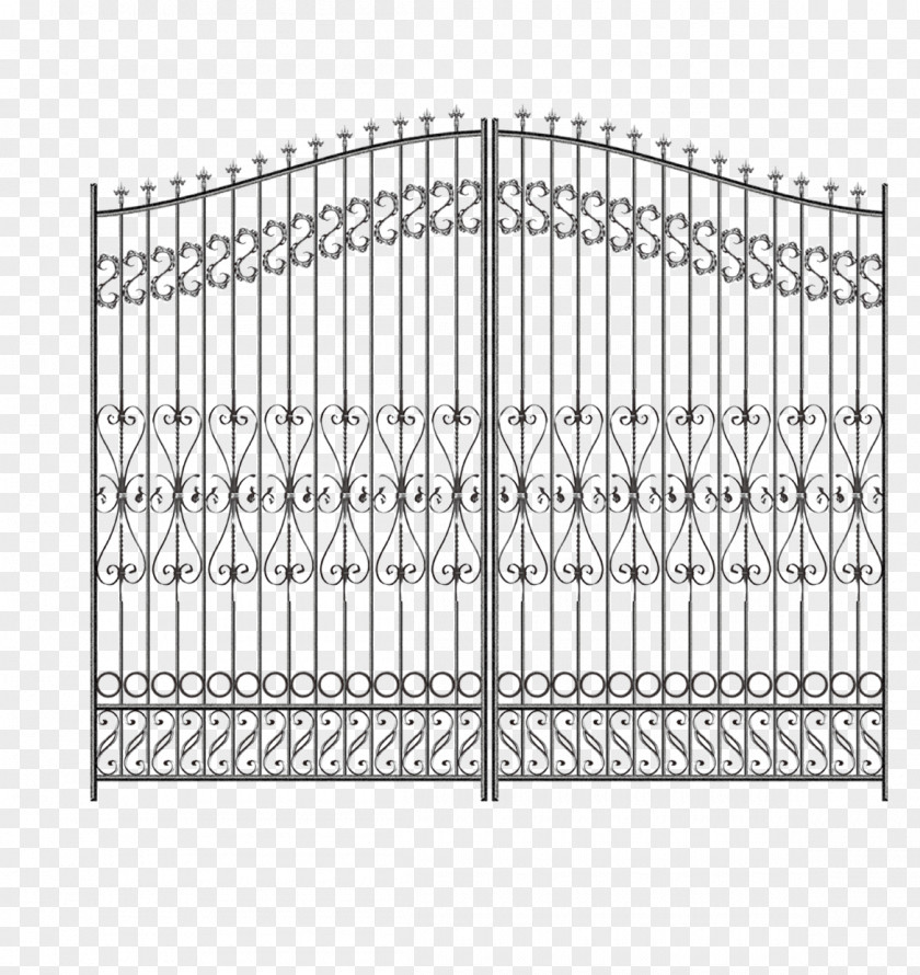 Iron District Gate Material Window Wrought Fence PNG