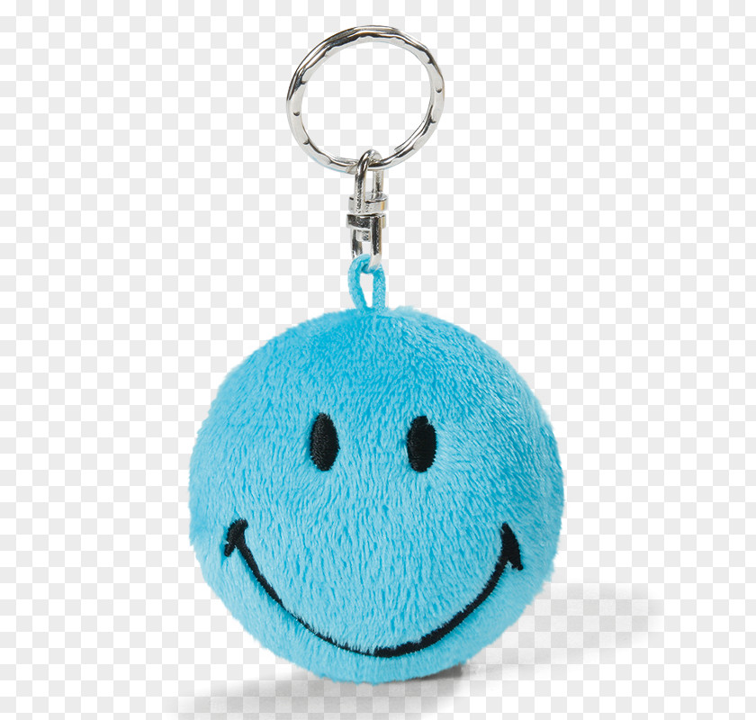 Smiley Key Chains Stuffed Animals & Cuddly Toys NICI AG Plush Blue PNG