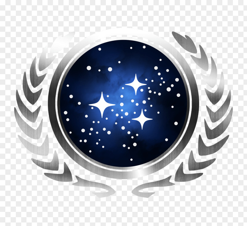 Sts6 United Federation Of Planets Starfleet Star Trek Decal Tholian PNG