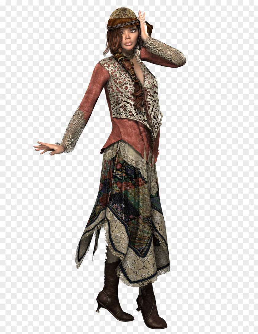 Boho-chic Fashion Hippie Romani People Bohemian Style PNG