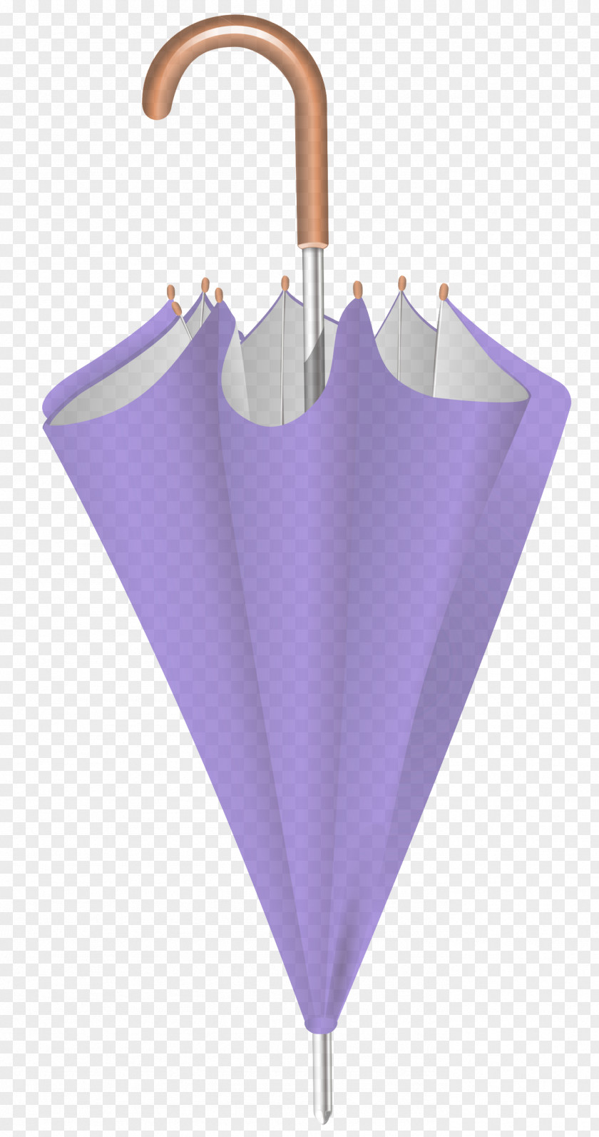 Cone Purple Umbrella Violet PNG