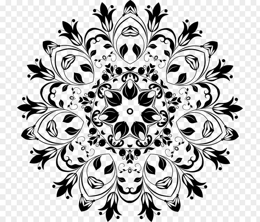 Design Mandala Coloring Book Drawing Art PNG