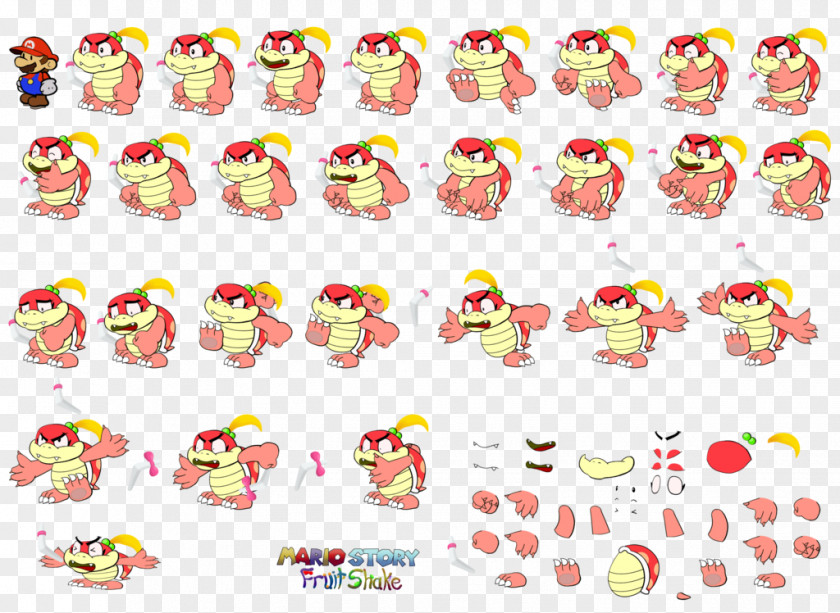 Fruit Shakes Paper Mario Internet Forum Emoticon DMZ PNG