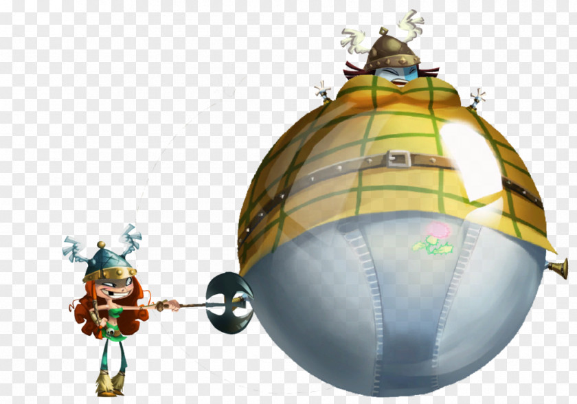 Rayman Legends Origins Inflation Christmas Ornament PNG