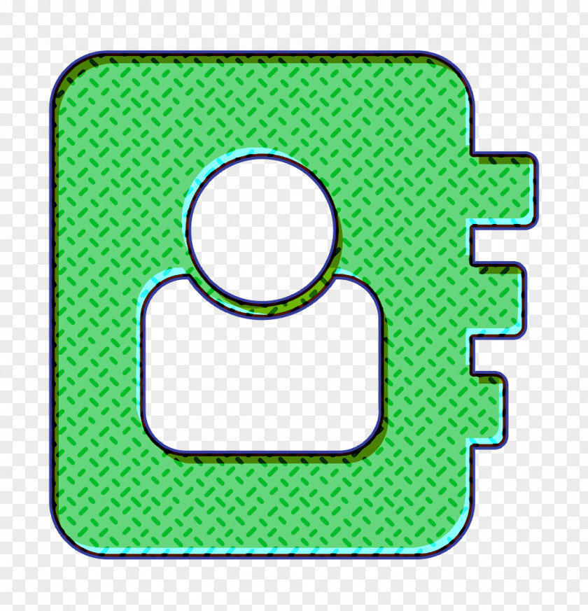 Symbol Green Contact Icon Directory PNG