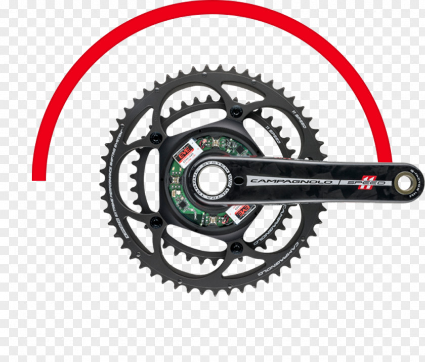Bicycle Cranks Campagnolo Record Cycling Power Meter PNG