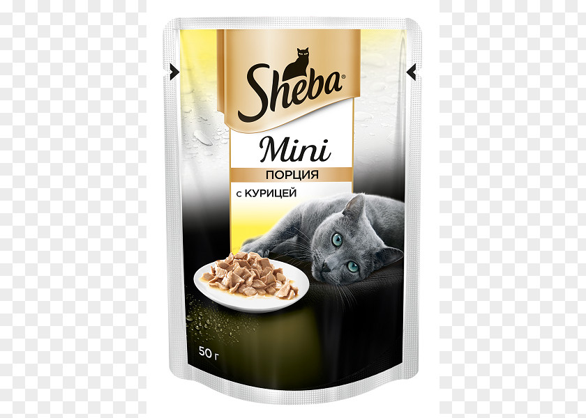 Cat Food Chicken Sheba Fodder PNG