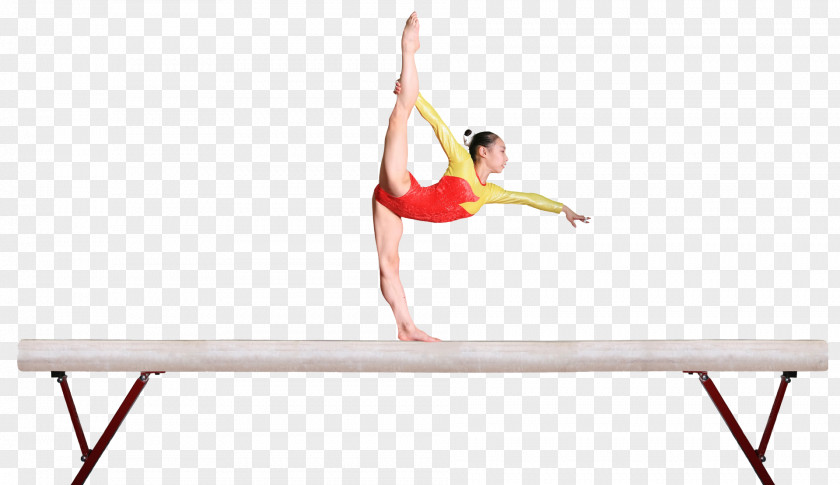 Gymnastics Rising Star Balance Beam Artistic Stock Photography PNG