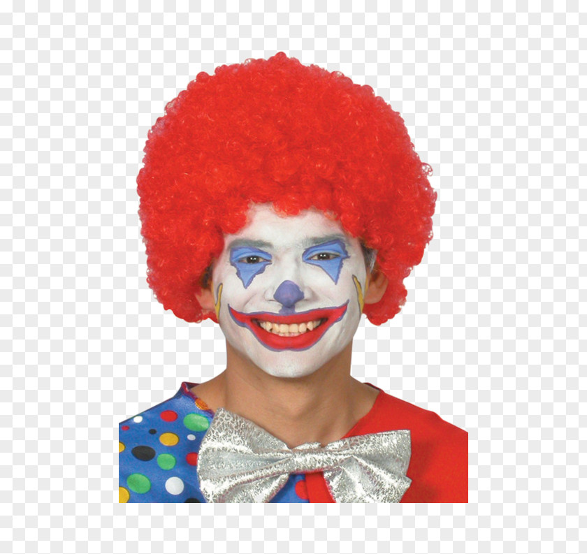 Hair Wig Afro Cosplay Clown PNG