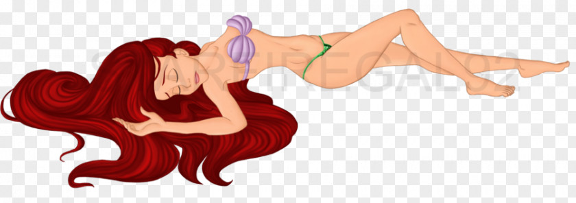 Mermaid Decal Ariel Ursula Queen Athena Rapunzel PNG