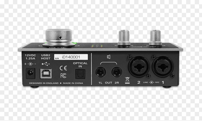 Microphone Audient ID14 Preamplifier ADAT PNG