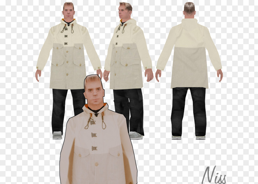Military Chef's Uniform PNG